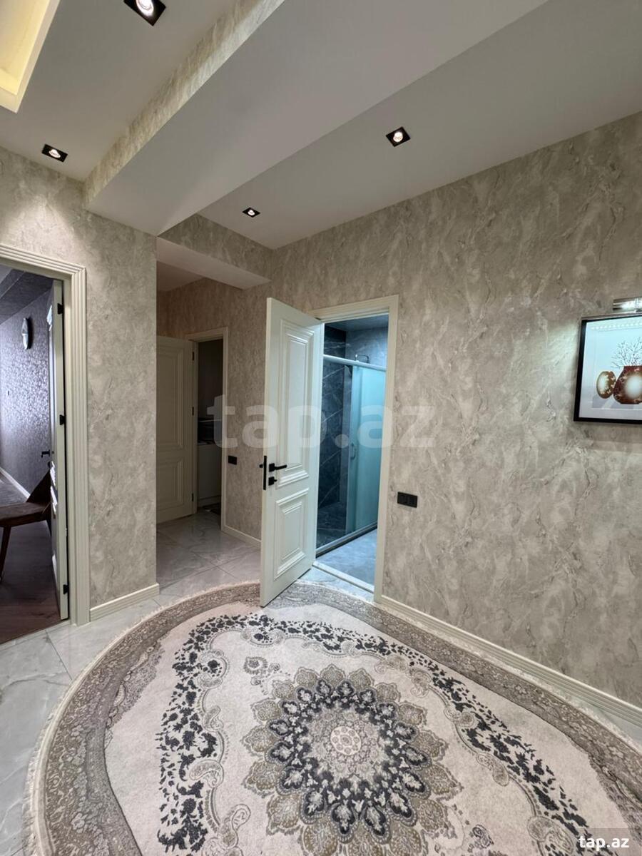 3-otaqlı yeni tikili kirayə verilir, Zahid Xəlilov küç., 124 m² (10)