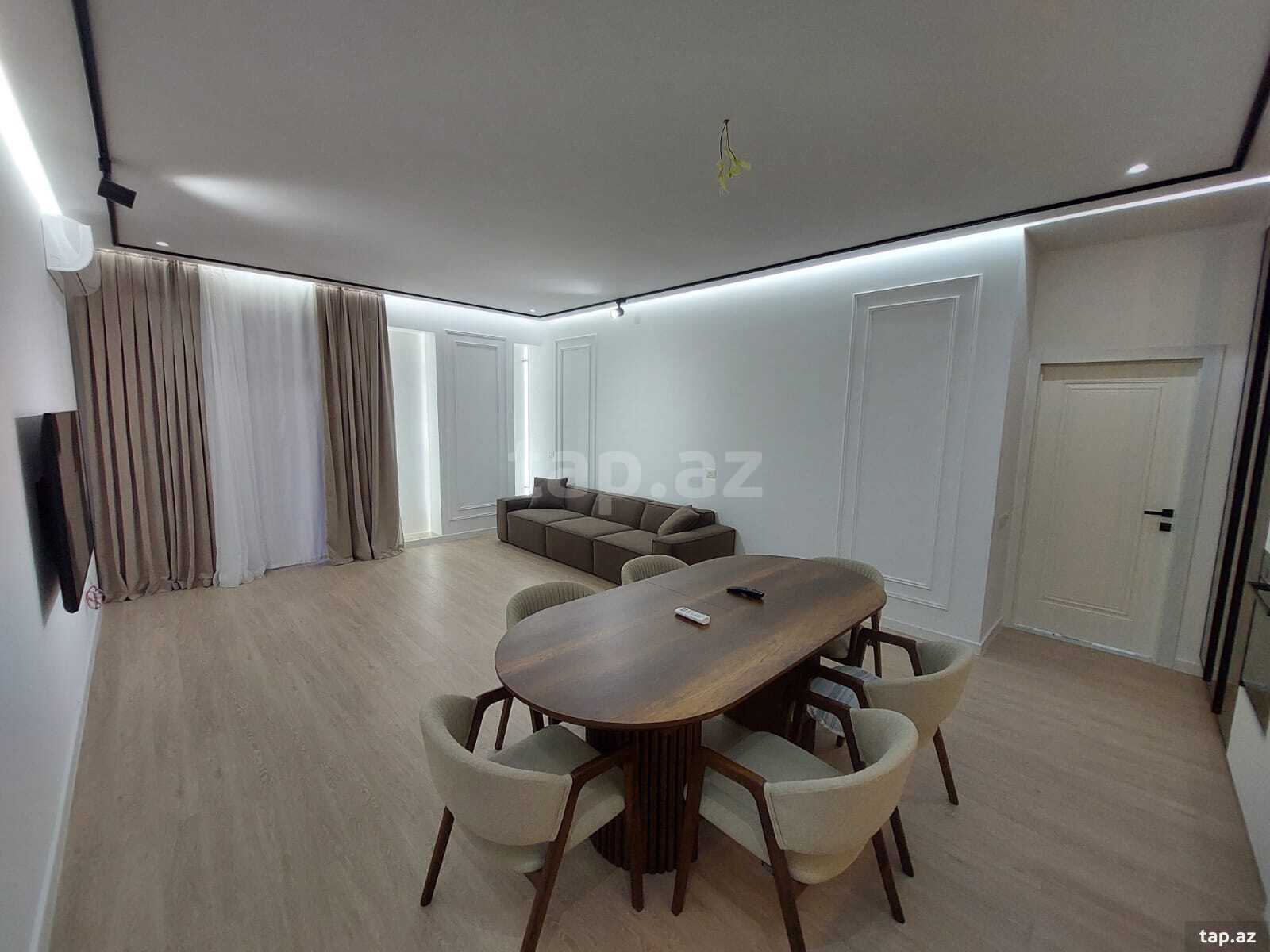 3-otaqlı yeni tikili kirayə verilir, Tbilisi pr., 106 m² (6)