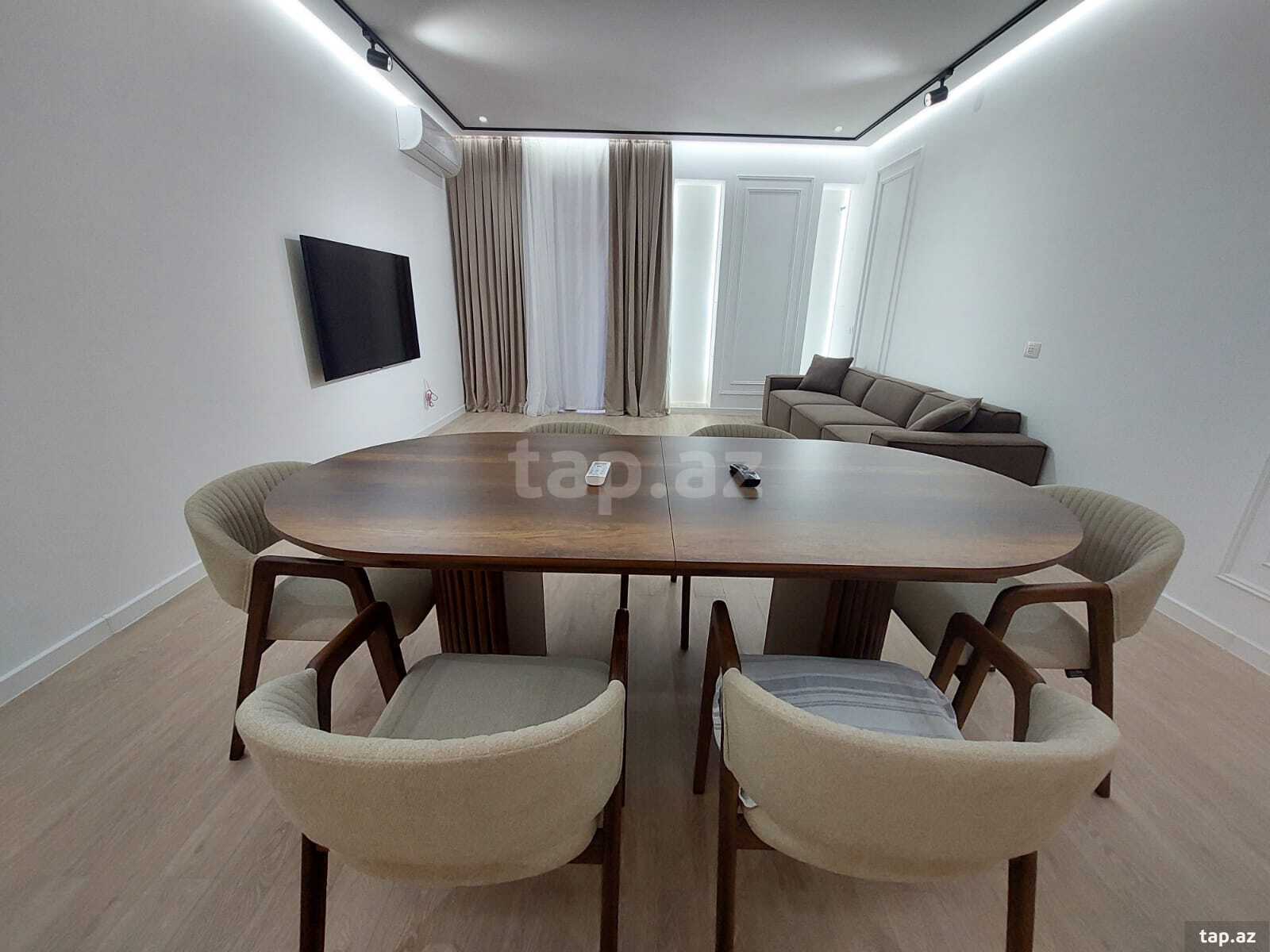 3-otaqlı yeni tikili kirayə verilir, Tbilisi pr., 106 m² (5)