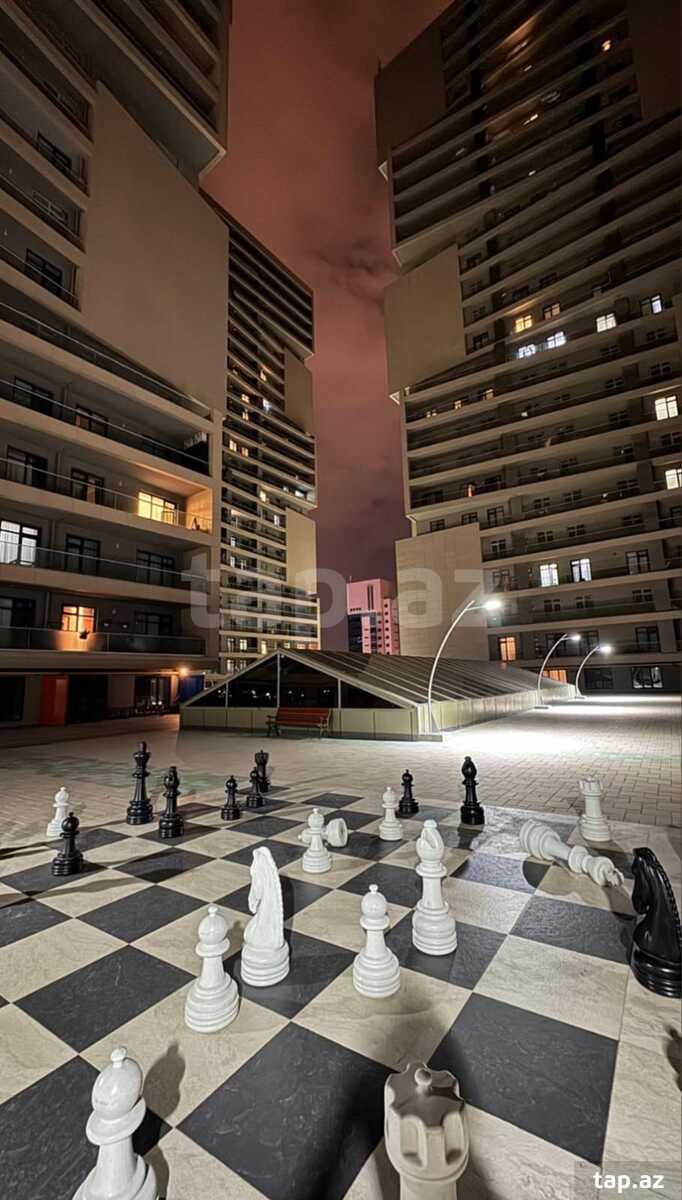 3-otaqlı yeni tikili kirayə verilir, Tbilisi pr., 106 m² (17)