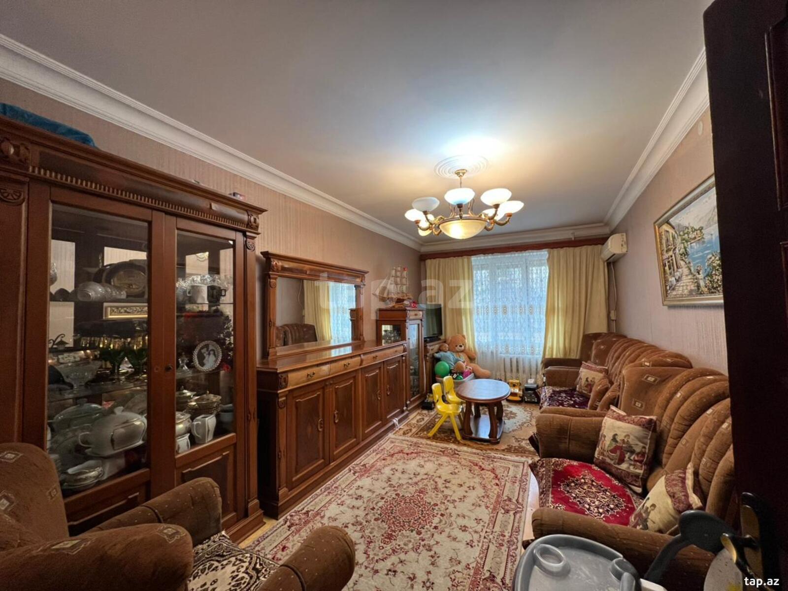 3-otaqlı mənzil, Tofiq Məmmədov 22, 75 m²