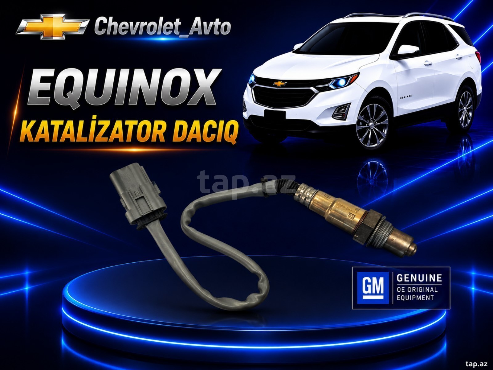 Chevrolet Equinox katalizator sensoru