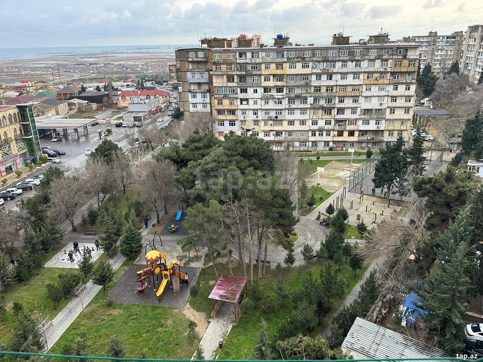 4-otaqlı mənzil, Köhnə Günəşli qəs., 110 m²
