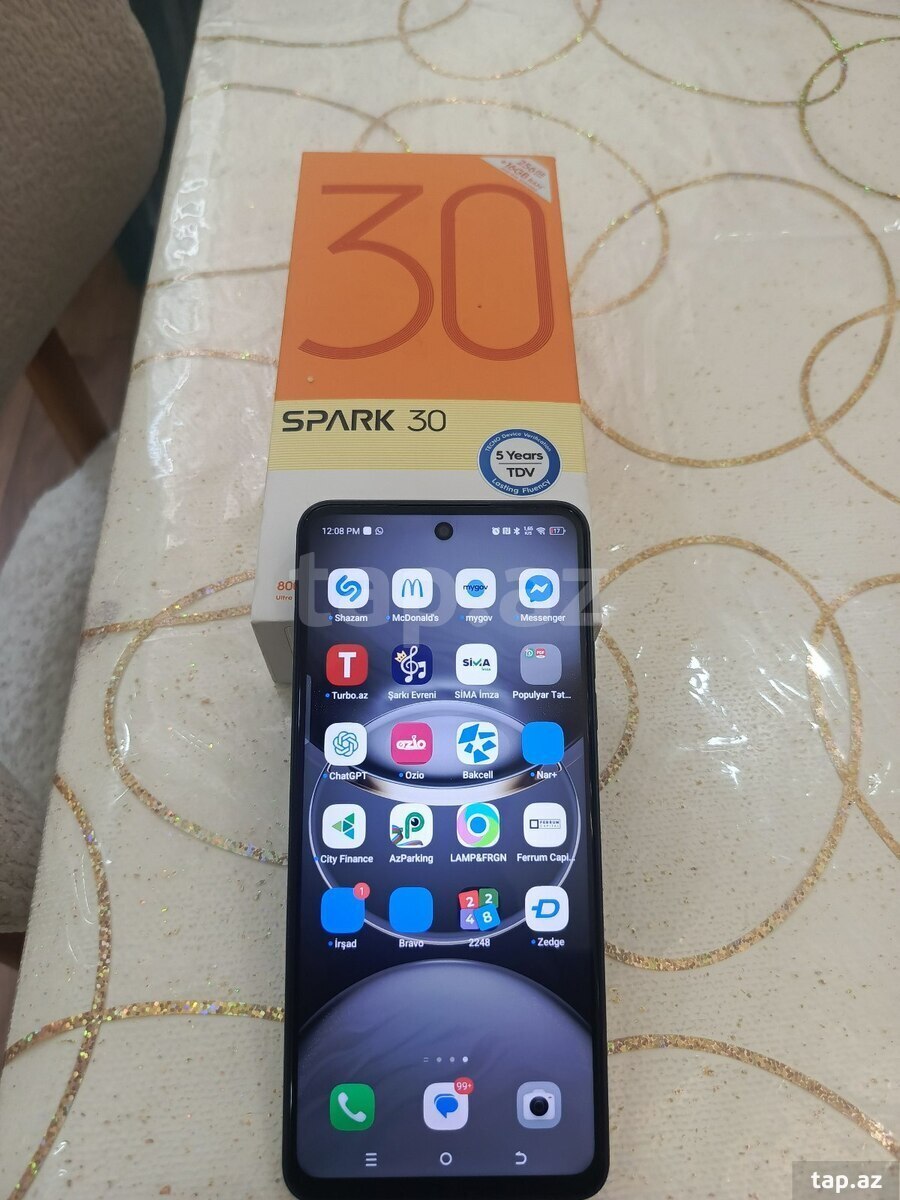Tecno Spark 30 Stellar Shadow 256GB/8GB (4)