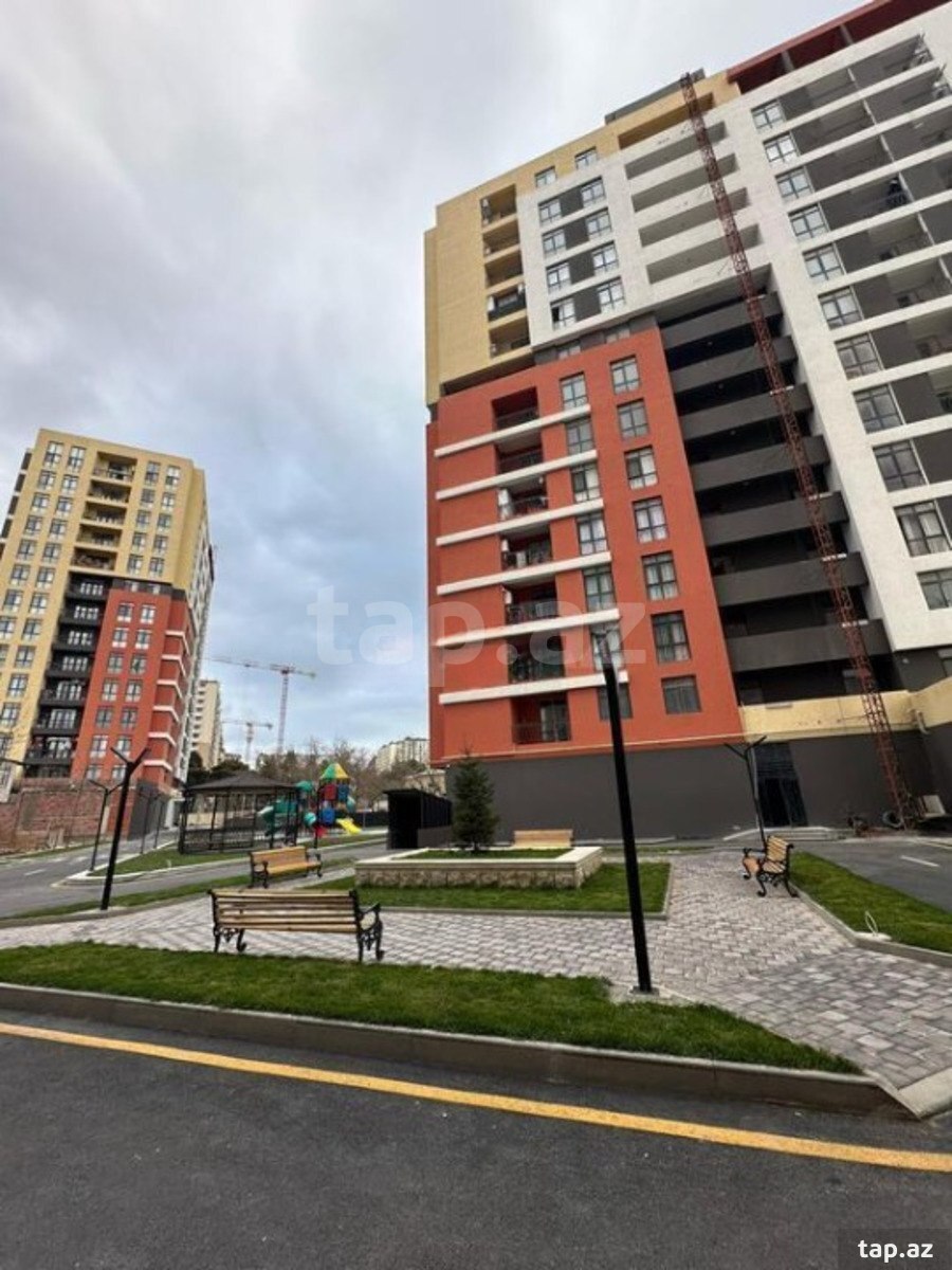 2-otaqlı yeni tikili, Qara Qarayev m., 81 m²