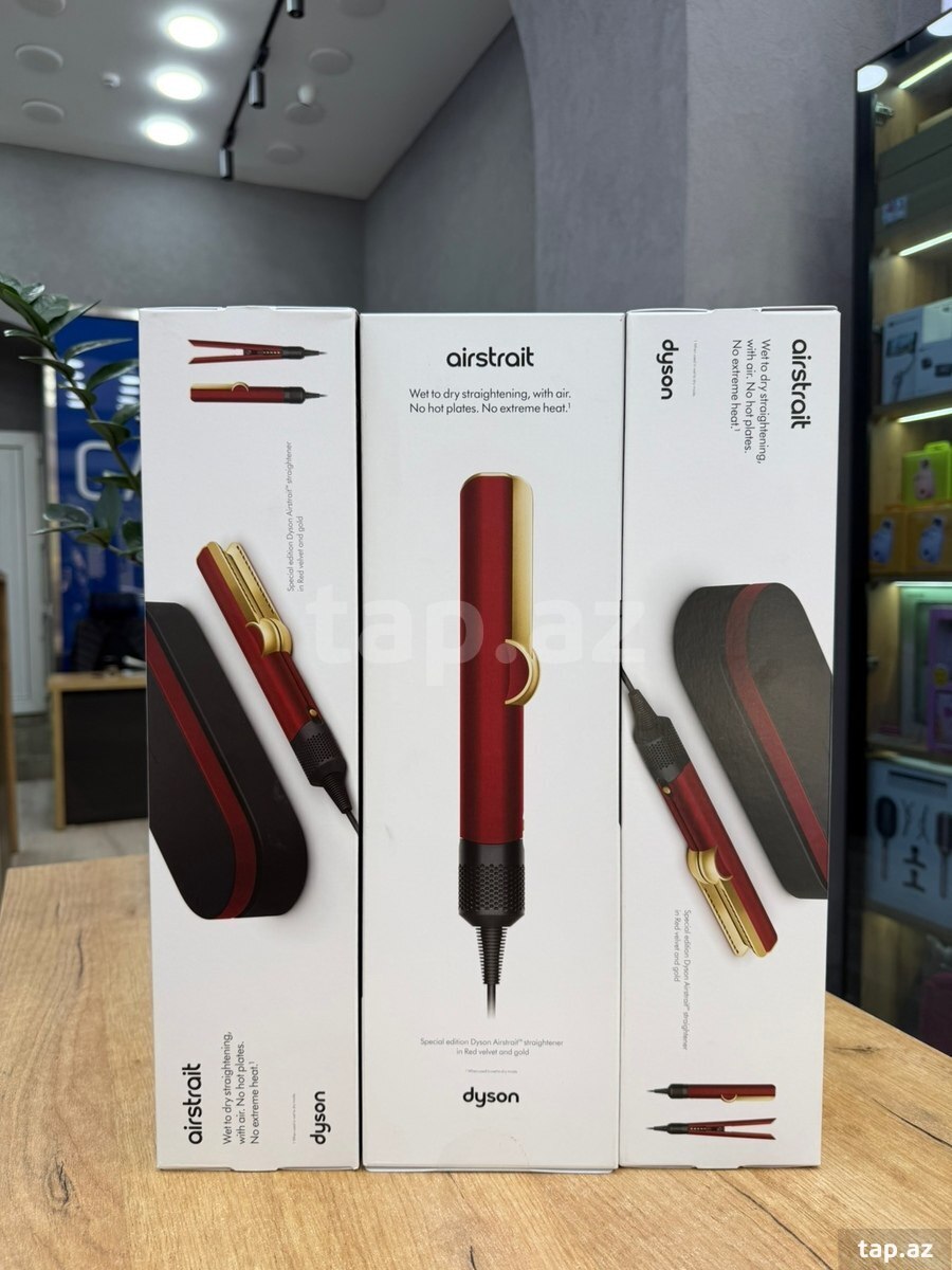 Dyson Airstrait (Red Velvet)