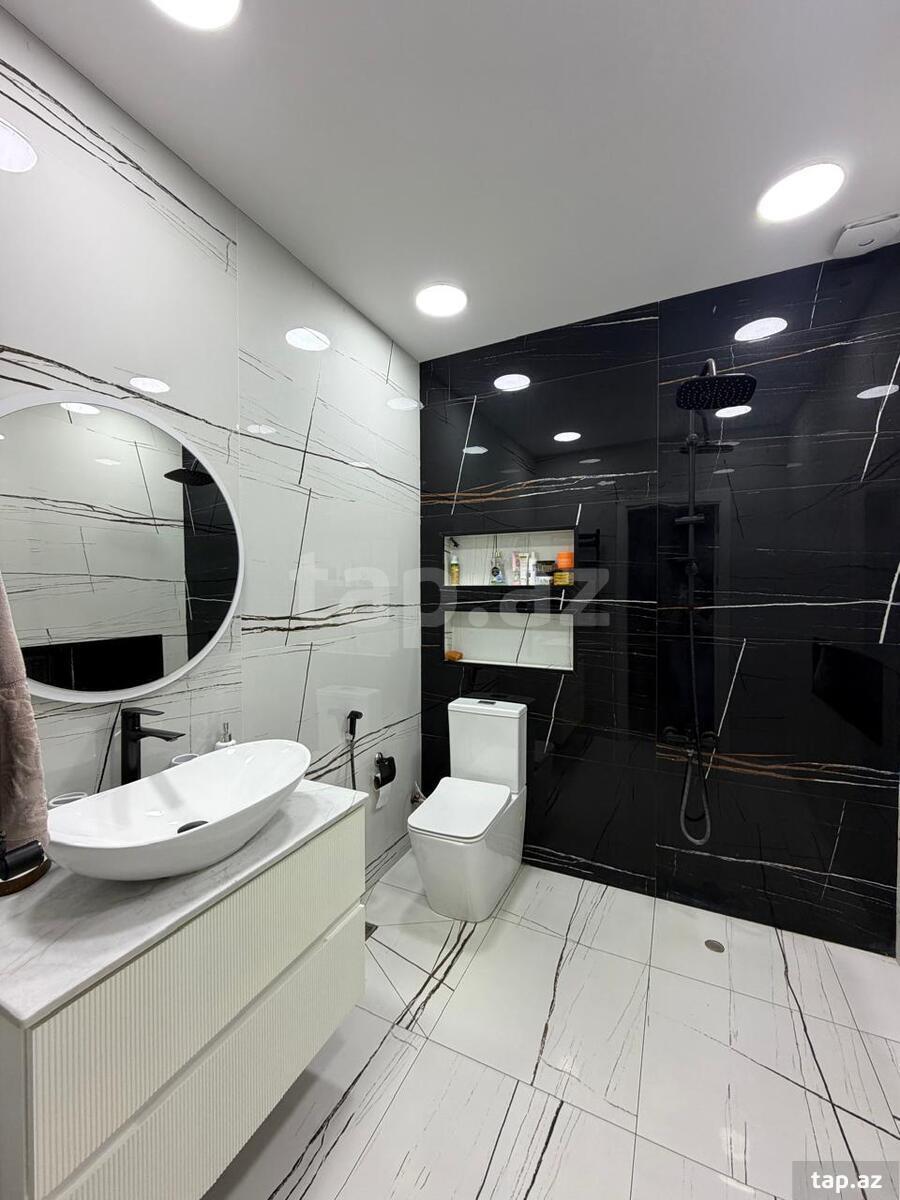 3-otaqlı yeni tikili, Qara Qarayev m., 122.5 m² (15)