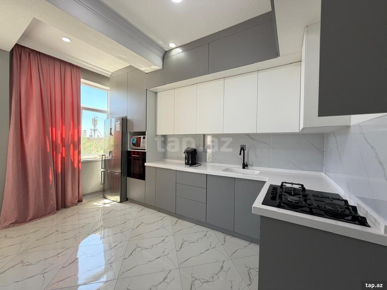 3-otaqlı yeni tikili, Qara Qarayev m., 122.5 m² (6)