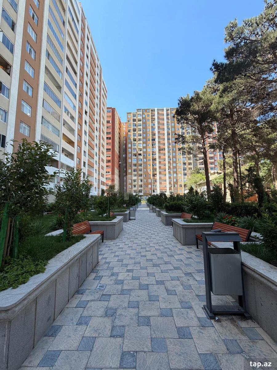3-otaqlı yeni tikili, Qara Qarayev m., 122.5 m²