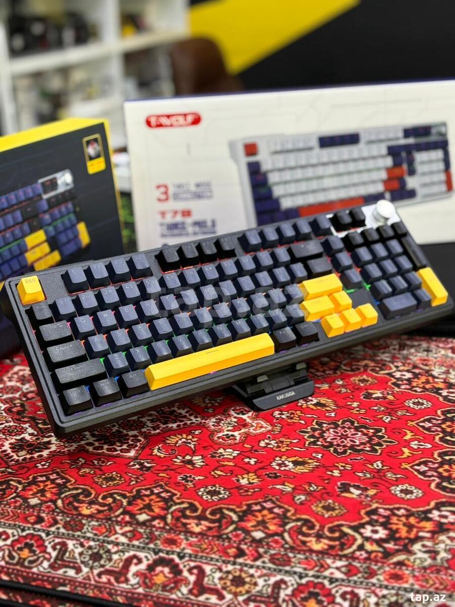 T-Wolf T78 Mexaniki Klavyatura ( Wifi+BT+USB ) (5)