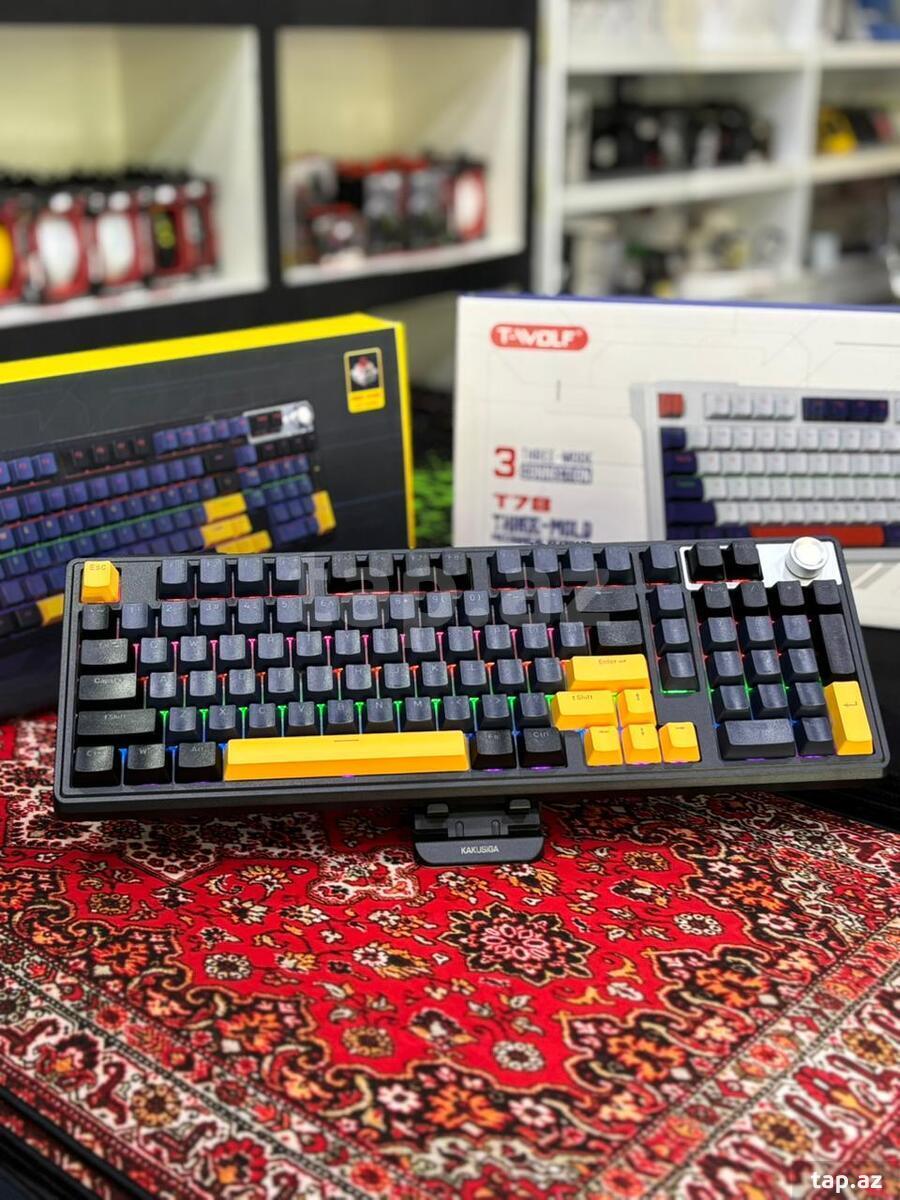 T-Wolf T78 Mexaniki Klavyatura ( Wifi+BT+USB ) (8)