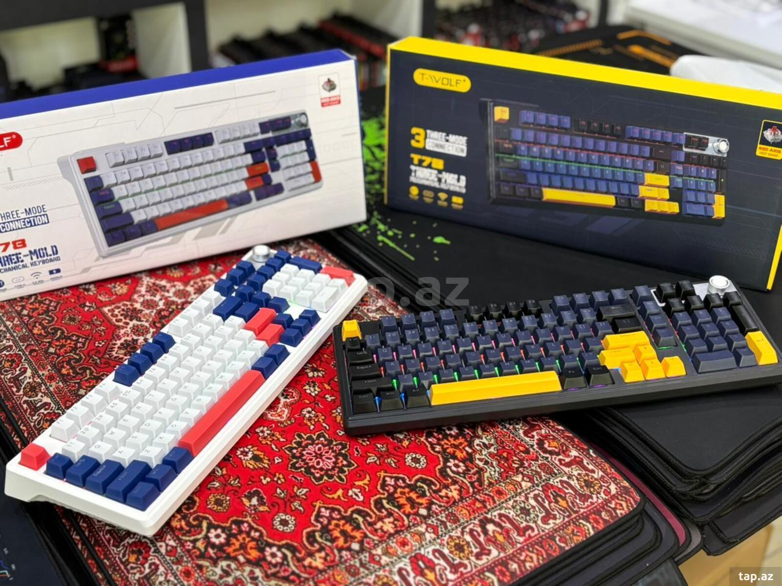 T-Wolf T78 Mexaniki Klavyatura ( Wifi+BT+USB ) (10)