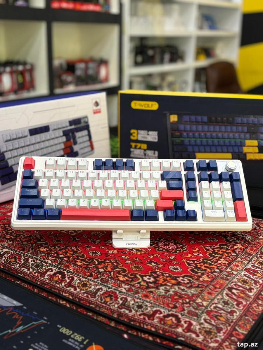 T-Wolf T78 Mexaniki Klavyatura ( Wifi+BT+USB ) (12)