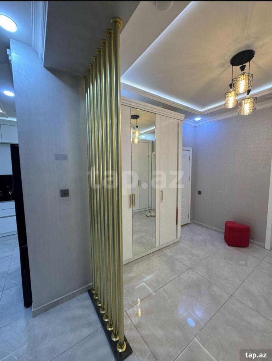 2-otaqlı yeni tikili kirayə verilir, Nəsib bəy Yusifbəyli küç., 90 m² (12)