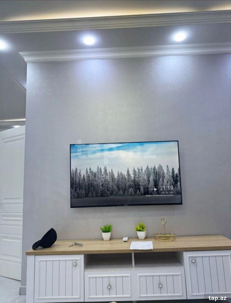 2-otaqlı yeni tikili kirayə verilir, Nəsib bəy Yusifbəyli küç., 90 m² (3)
