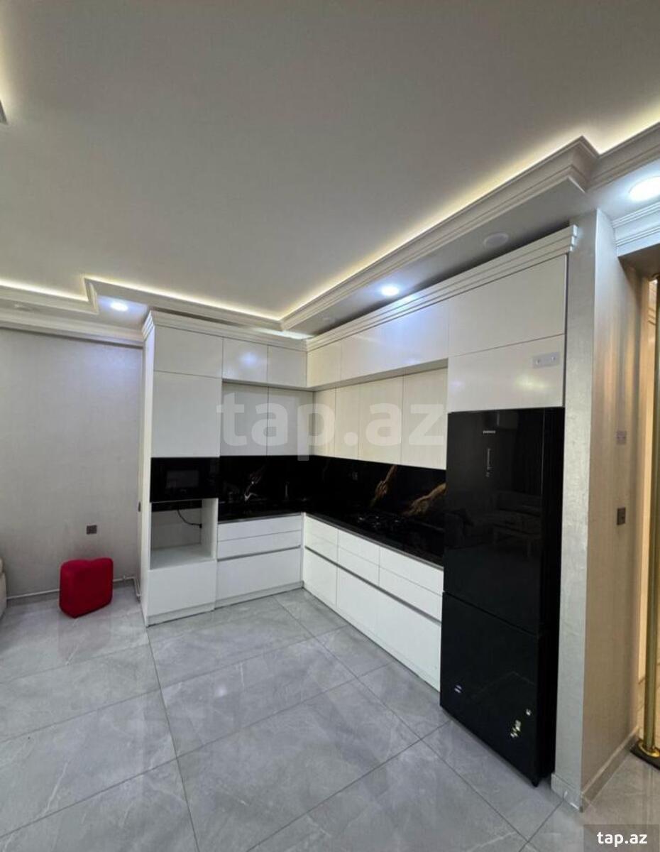 2-otaqlı yeni tikili kirayə verilir, Nəsib bəy Yusifbəyli küç., 90 m² (5)
