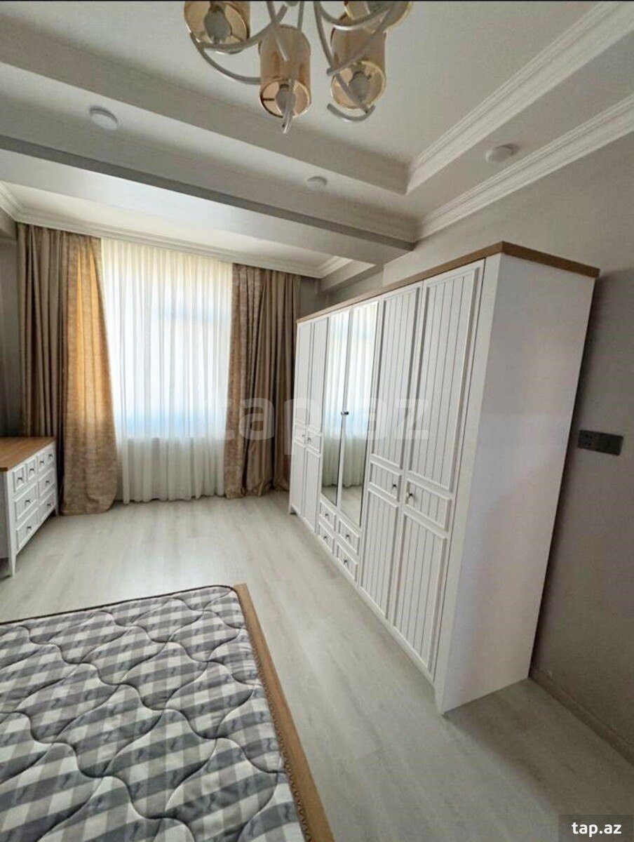 2-otaqlı yeni tikili kirayə verilir, Nəsib bəy Yusifbəyli küç., 90 m² (8)