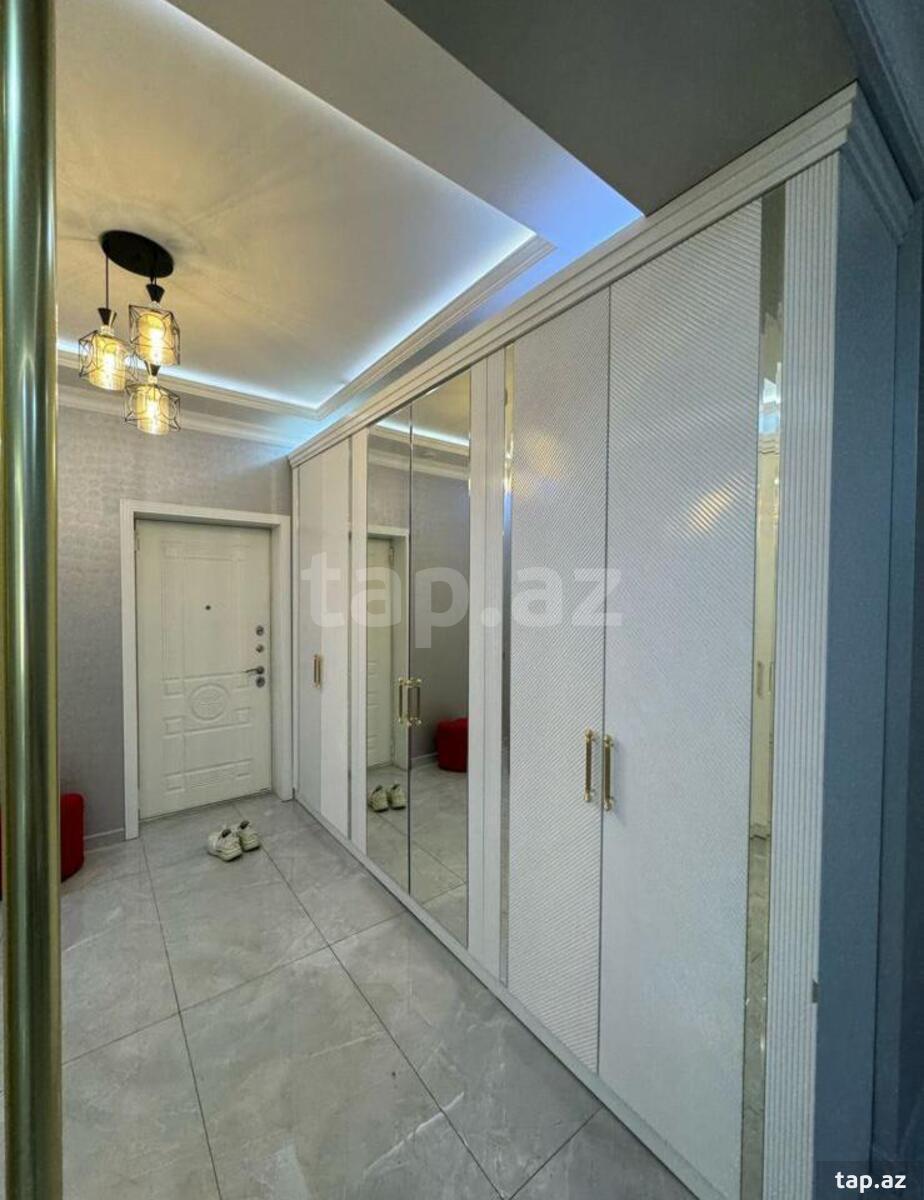 2-otaqlı yeni tikili kirayə verilir, Nəsib bəy Yusifbəyli küç., 90 m² (11)