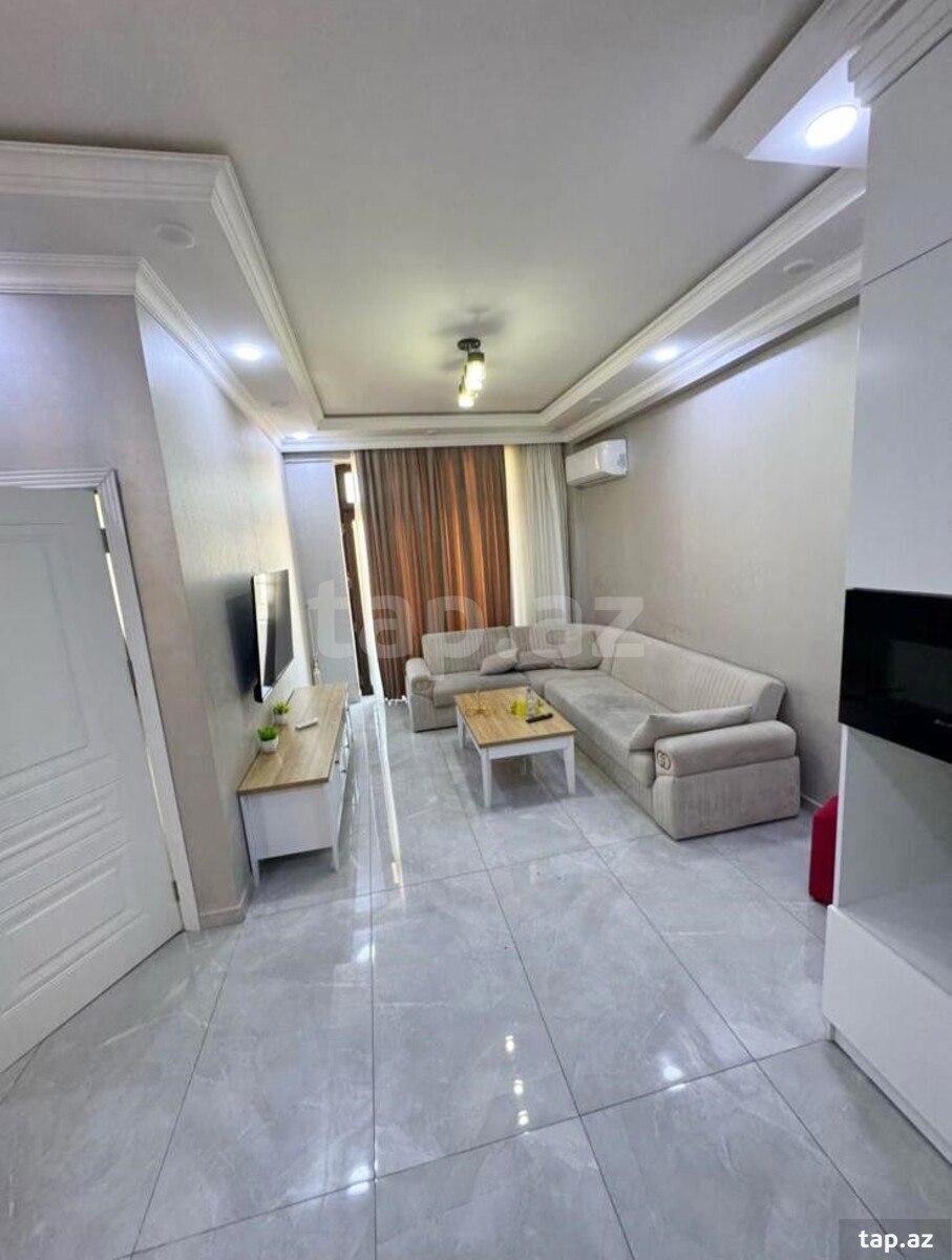 2-otaqlı yeni tikili kirayə verilir, Nəsib bəy Yusifbəyli küç., 90 m² (2)