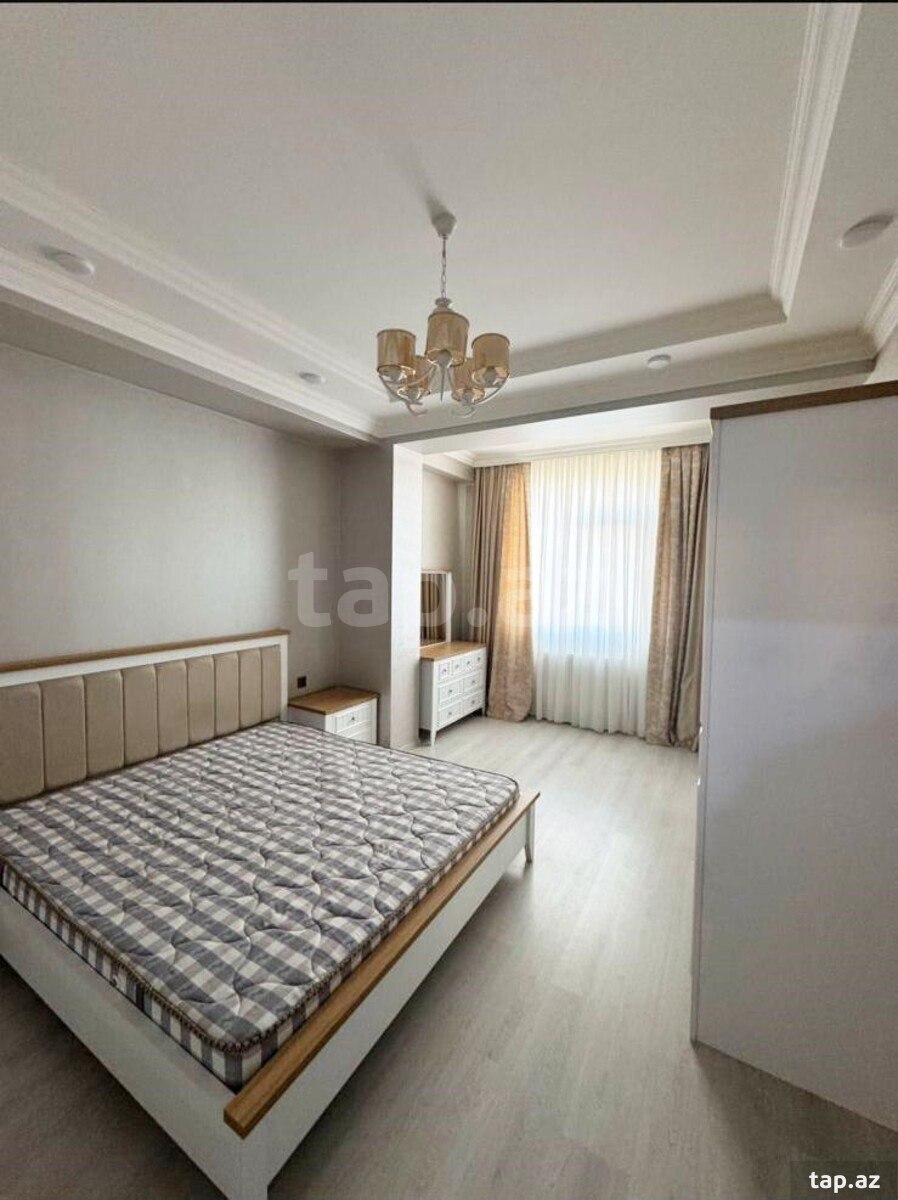 2-otaqlı yeni tikili kirayə verilir, Nəsib bəy Yusifbəyli küç., 90 m² (7)