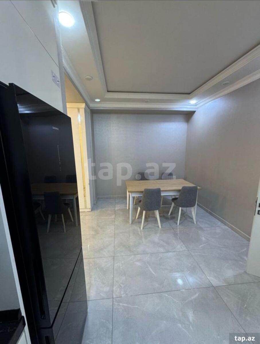 2-otaqlı yeni tikili kirayə verilir, Nəsib bəy Yusifbəyli küç., 90 m² (9)