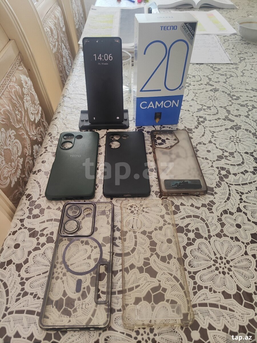 Tecno Camon 20 Pro Predawn Black 256GB/8GB