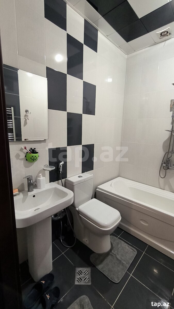 1-otaqlı yeni tikili, Nizami r., 50 m² (3)