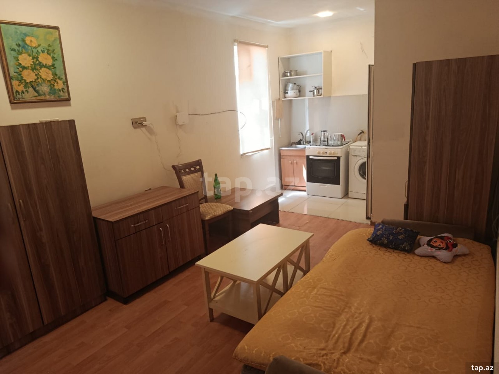 1-otaqlı mənzil kirayə verilir, 28 May m., 35 m² (4)