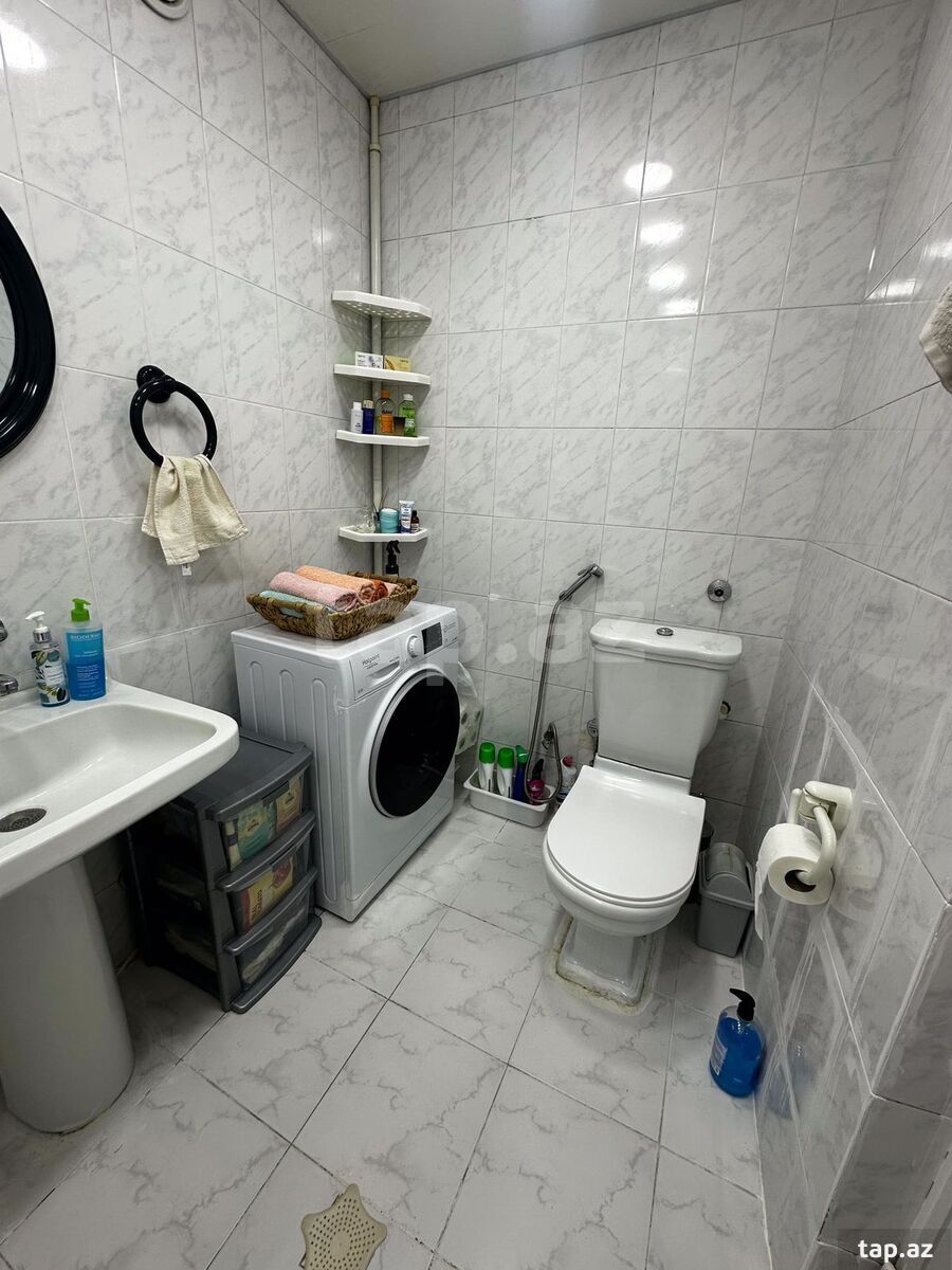 2-otaqlı mənzil kirayə verilir, Nizami küç.103, 55 m² (10)