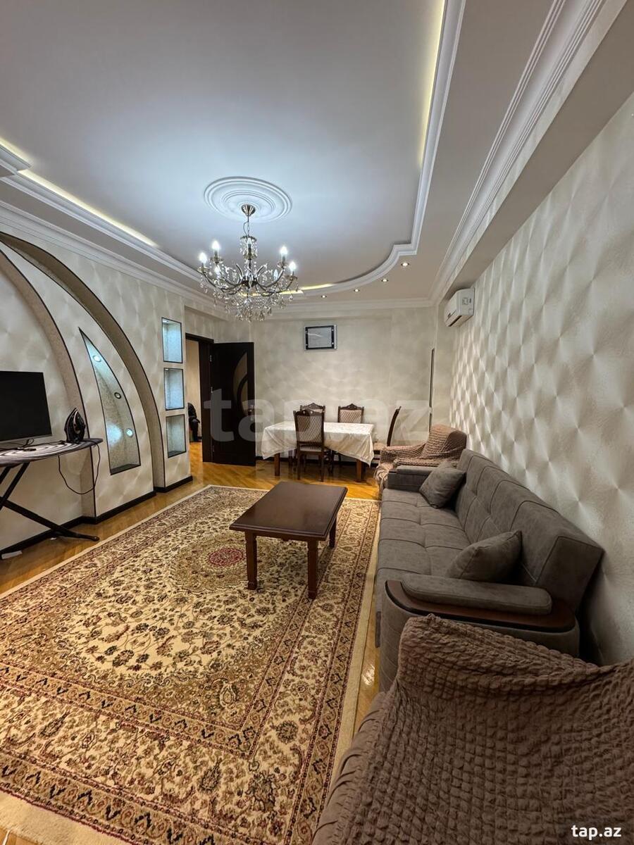 3-otaqlı yeni tikili, Həsən Salmani küç., 96 m²