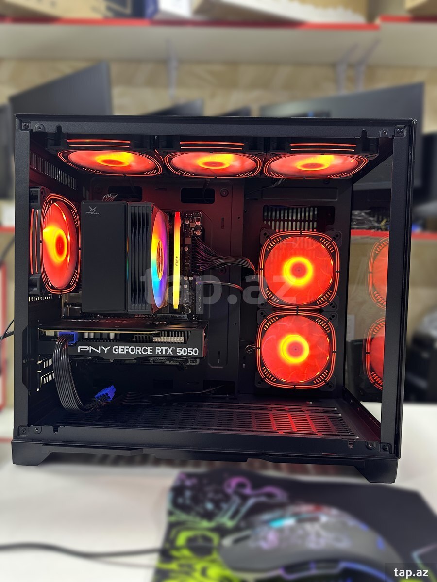 Gaming PC i5-12400F / RTX 5050 8GB / 16GB RAM / 500GB NVMe SSD / 200Hz Monitor (4)