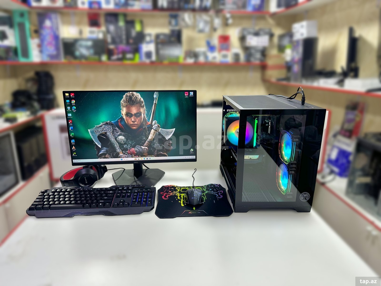 Gaming PC i5-12400F / RTX 5050 8GB / 16GB RAM / 500GB NVMe SSD / 200Hz Monitor