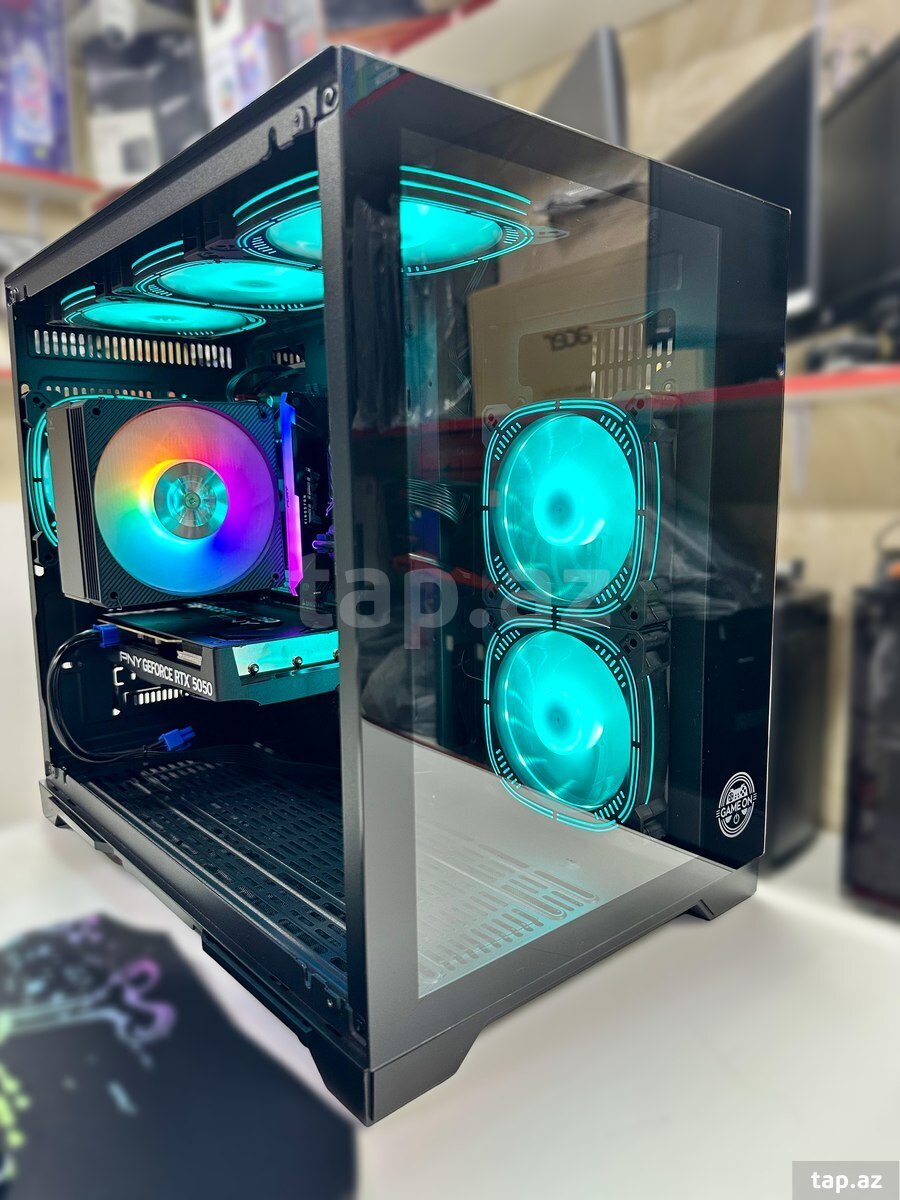 Gaming PC i5-12400F / RTX 5050 8GB / 16GB RAM / 500GB NVMe SSD / 200Hz Monitor (3)