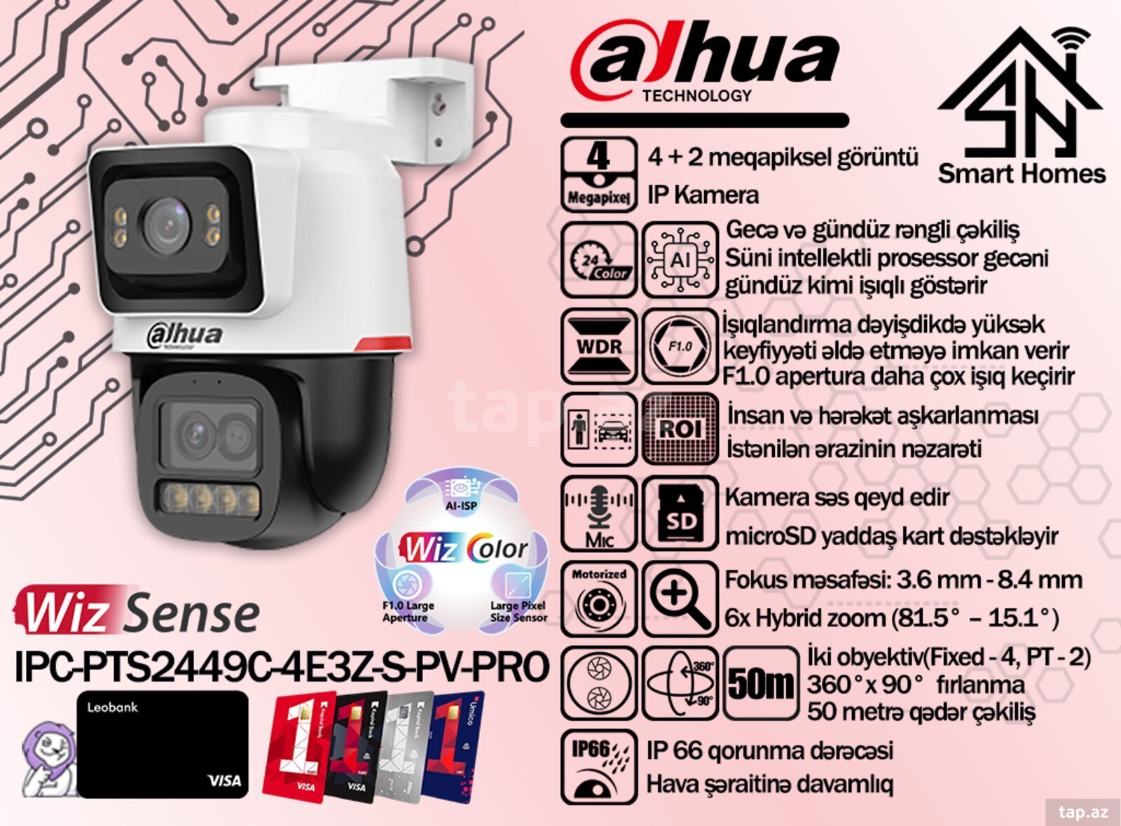 Dahua WizColor IP kameraları (5)