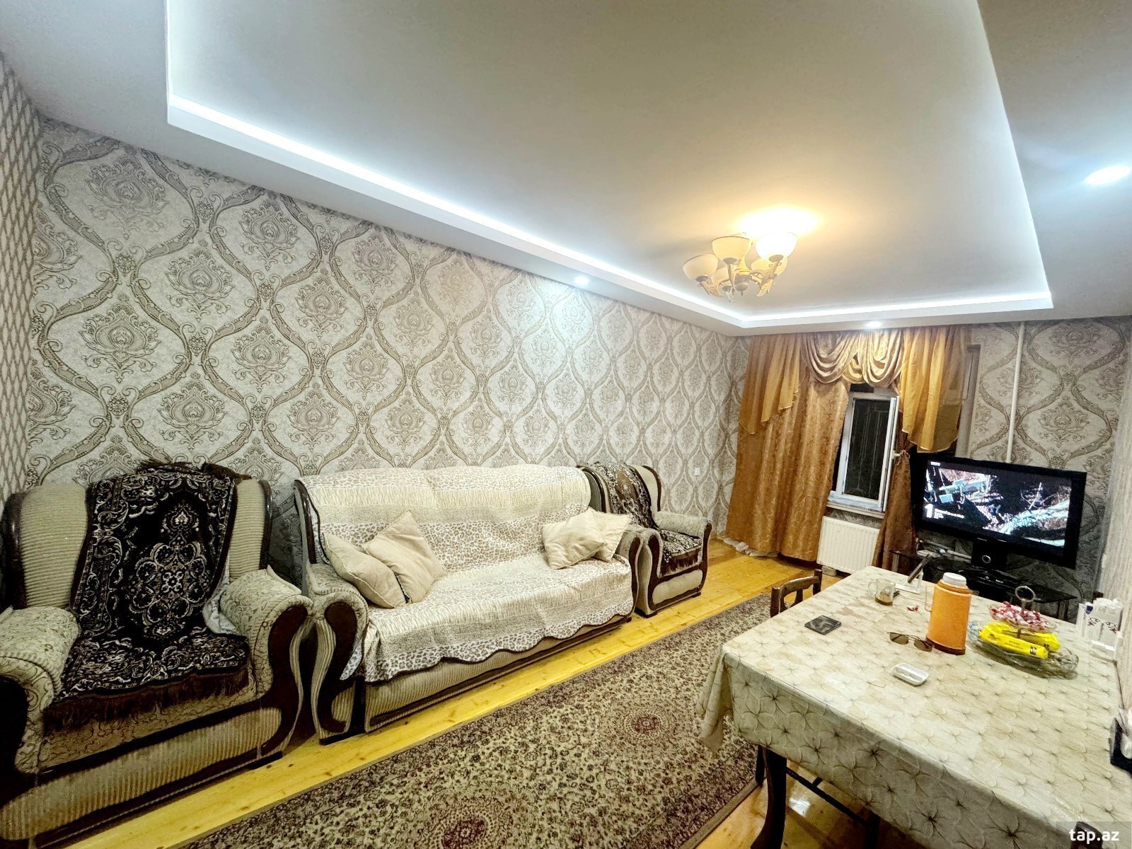 4-otaqlı mənzil, Əhmədli qəs., 90 m²