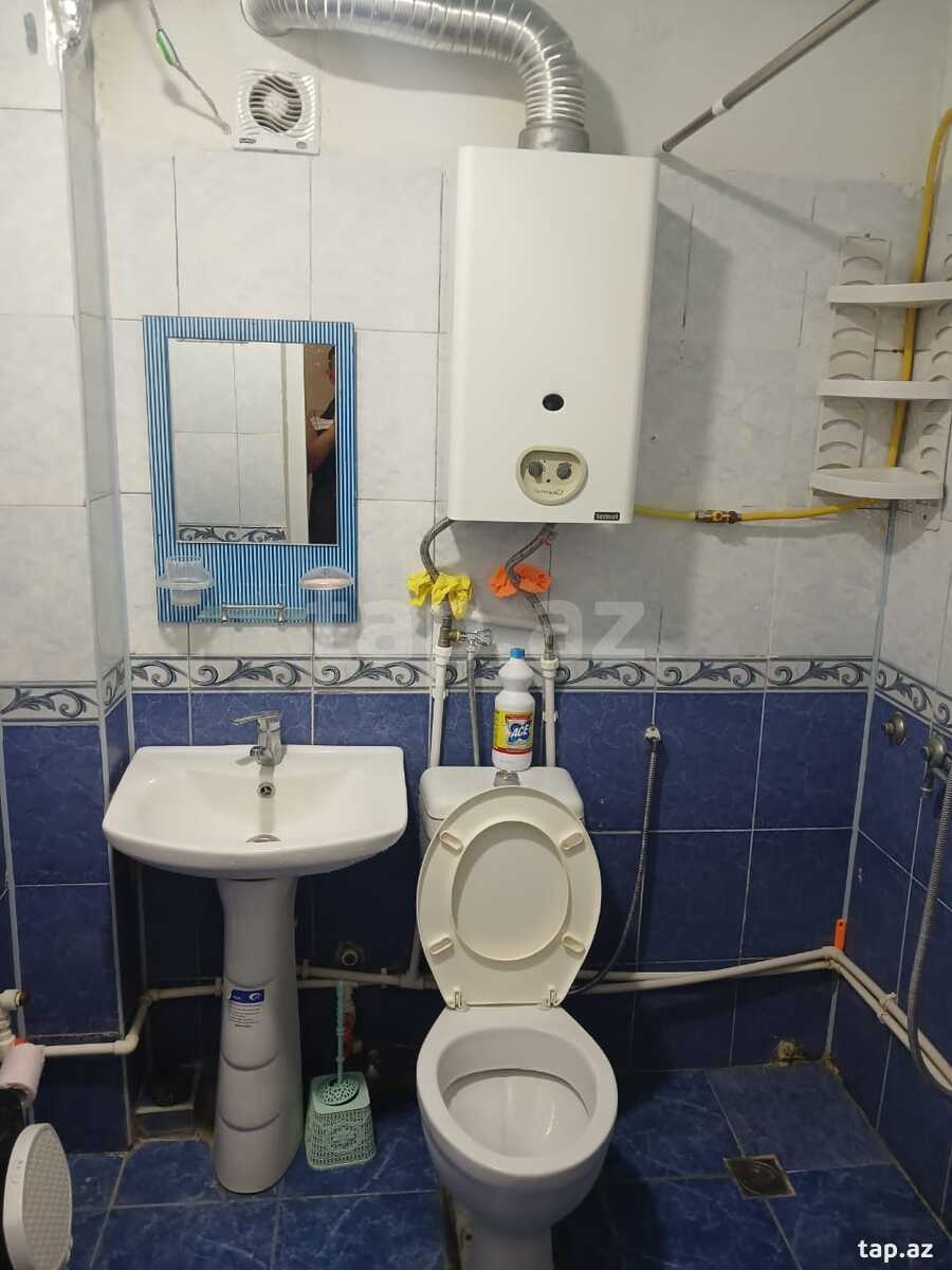 2-otaqlı mənzil kirayə verilir, Neftçilər m., 50 m² (9)