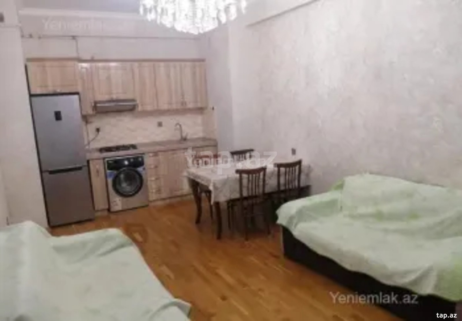2-otaqlı mənzil kirayə verilir, Neftçilər m., 50 m² (3)