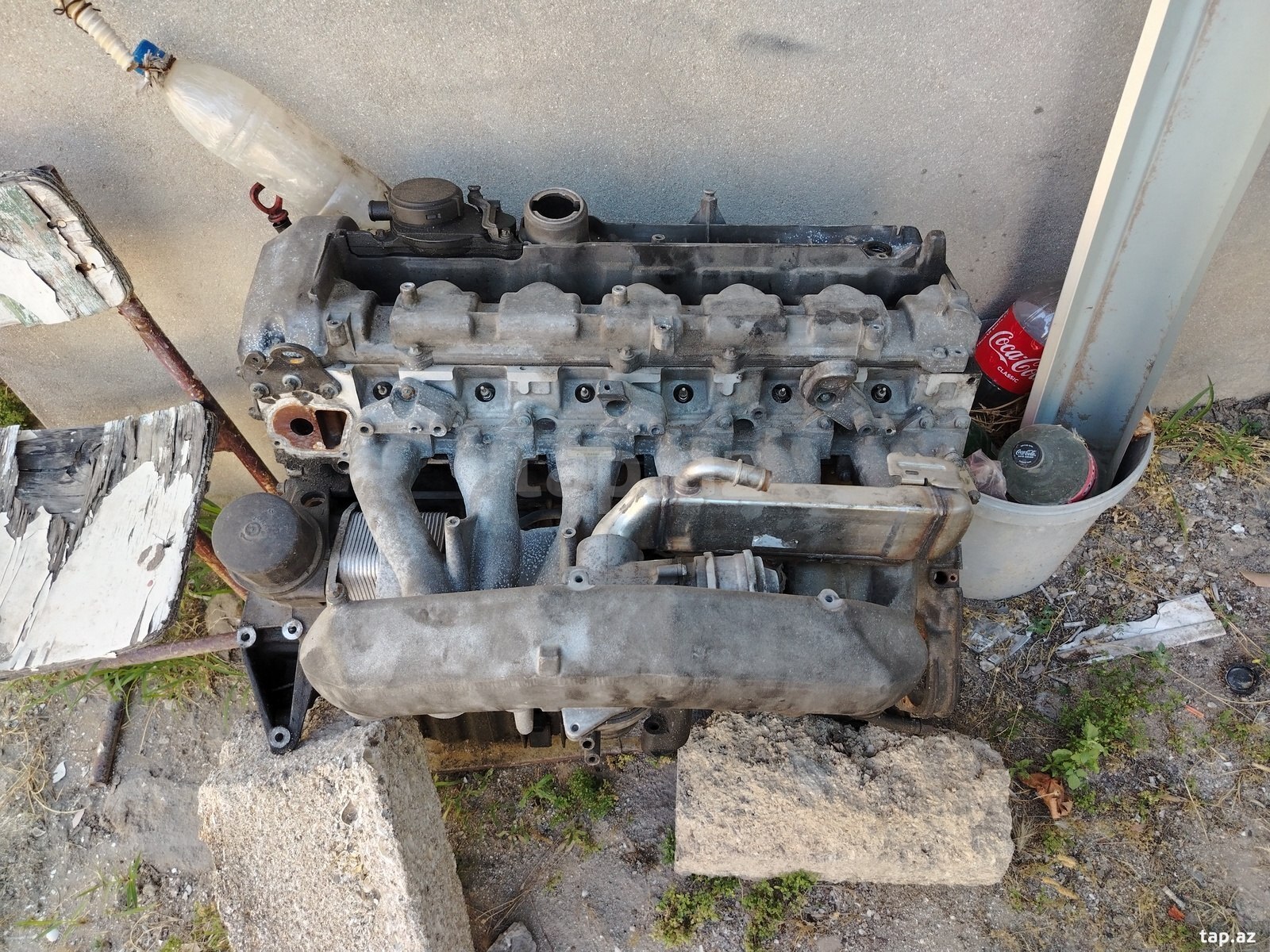 Mercedes W210 mühərrik başlığı (6)