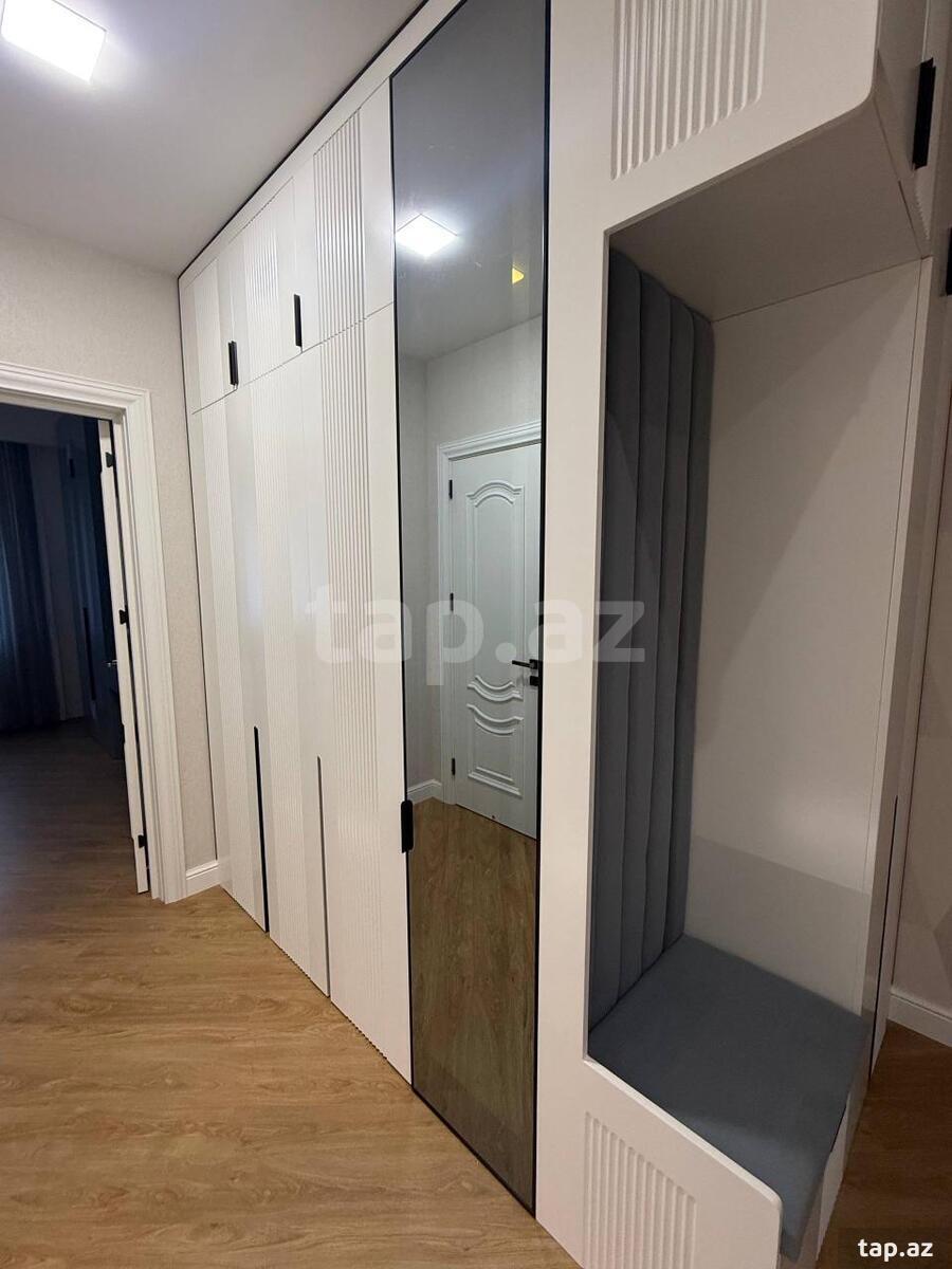 3-otaqlı yeni tikili kirayə verilir, Ağ şəhər, 100 m² (17)
