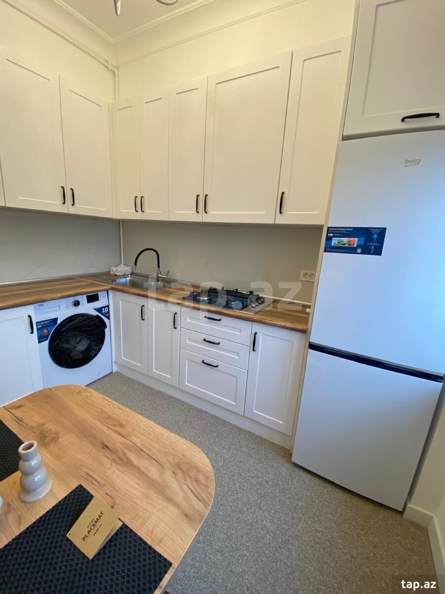 1-otaqlı mənzil kirayə verilir, Nəsimi r., 38 m² (24)