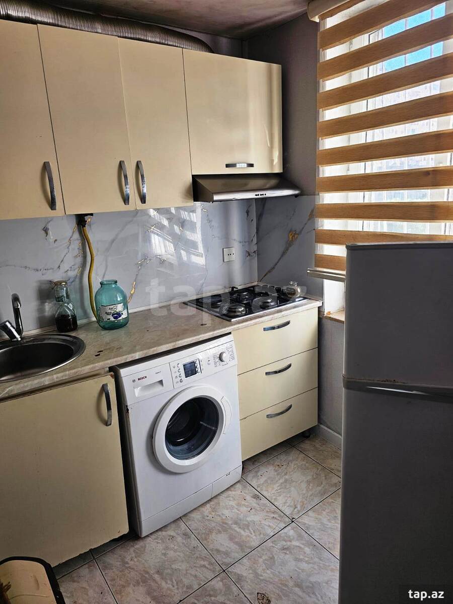 2-otaqlı mənzil kirayə verilir, Gənclik m., 80 m² (5)