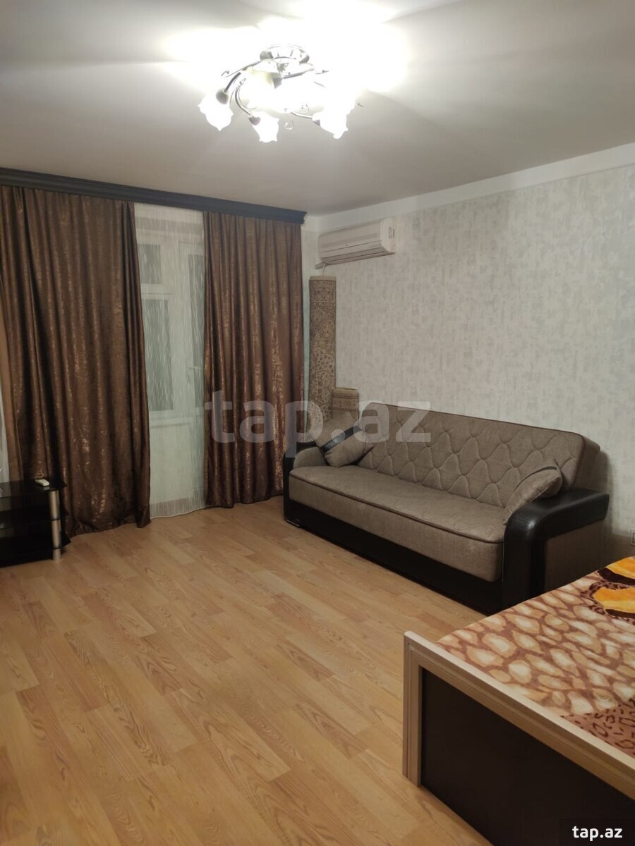 1-otaqlı mənzil kirayə verilir, Nəsimi r., 45 m² (2)