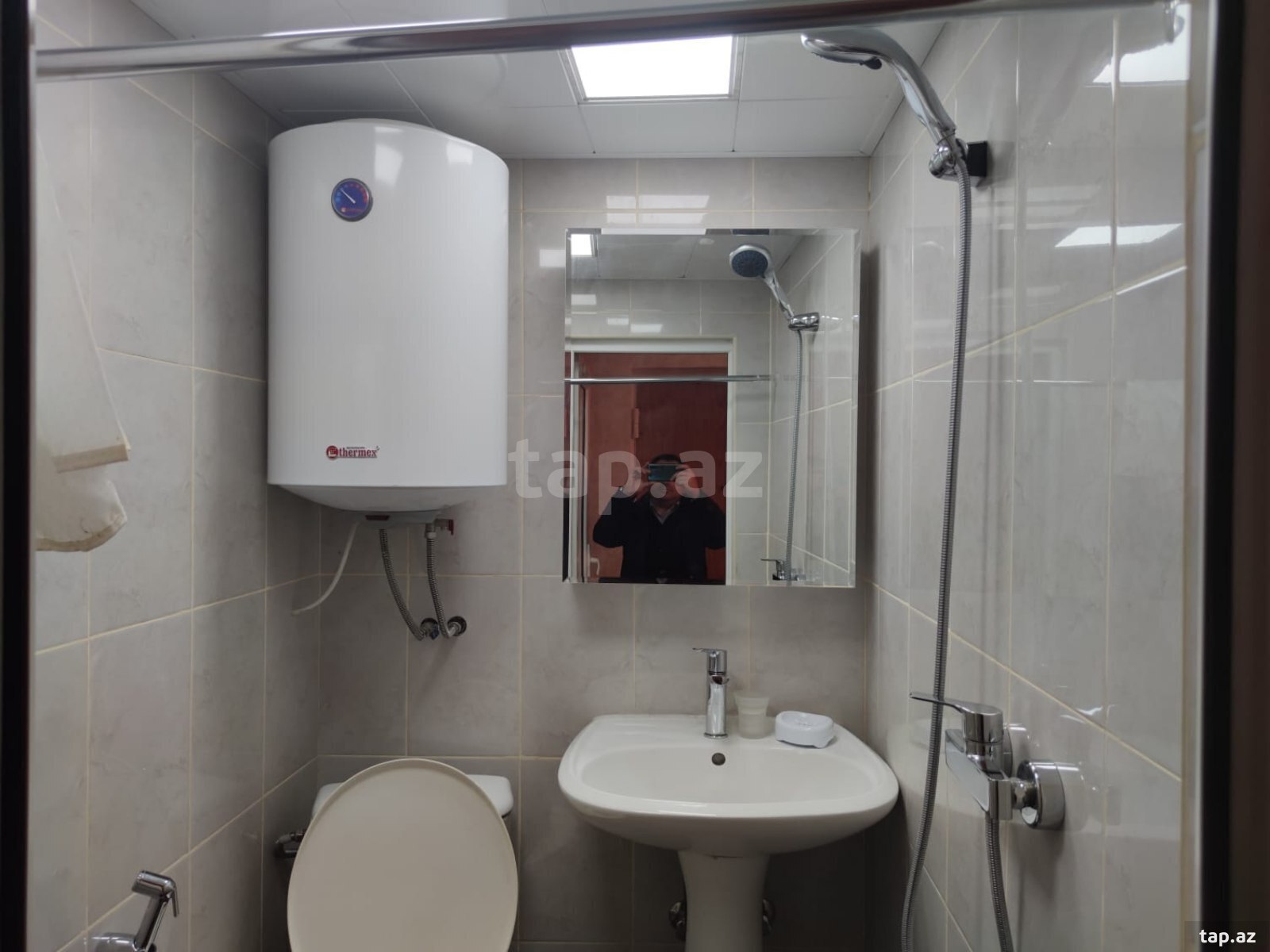 1-otaqlı mənzil kirayə verilir, Nəsimi r., 45 m² (6)