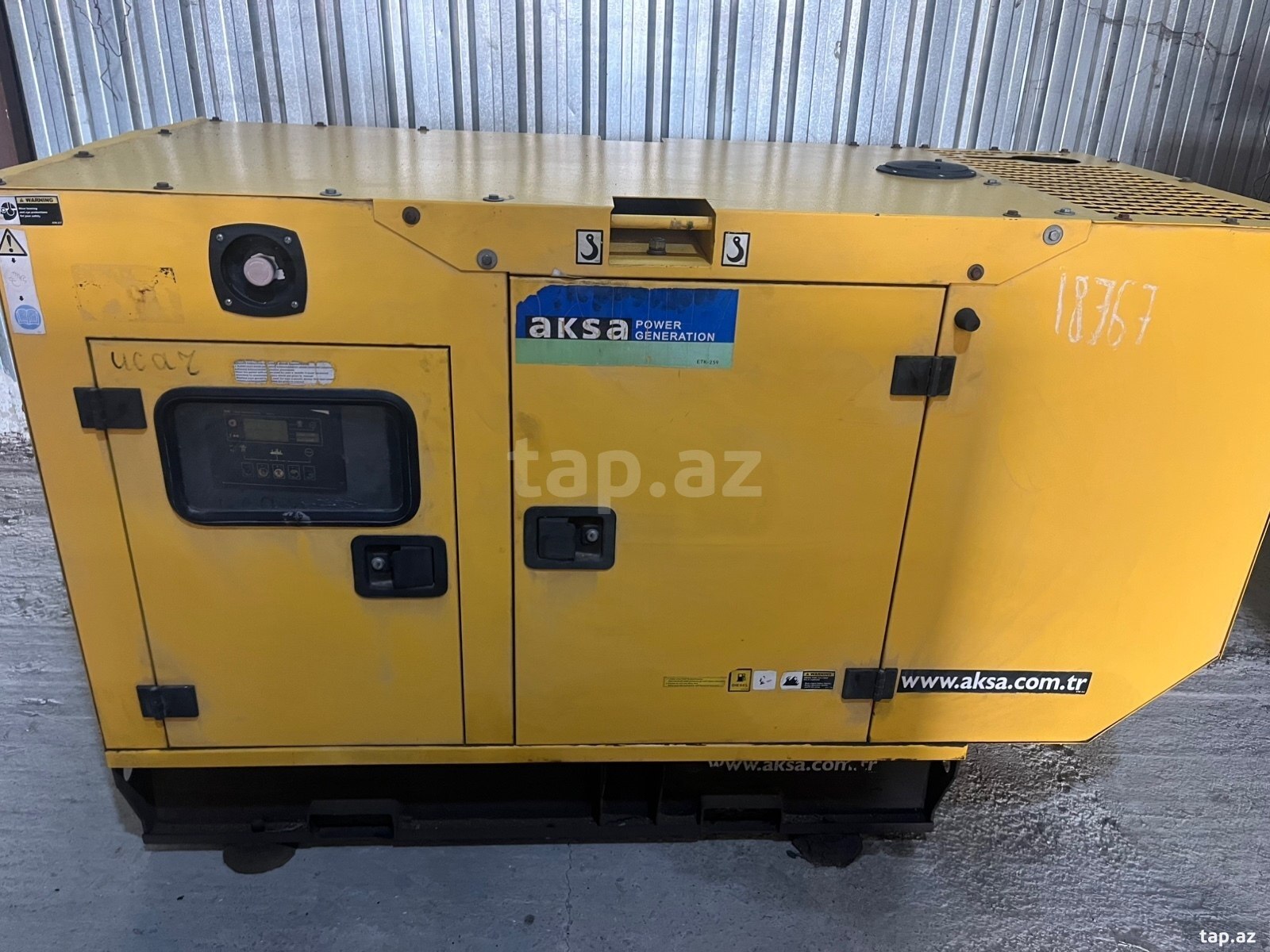 Generator Aksa 25 kva