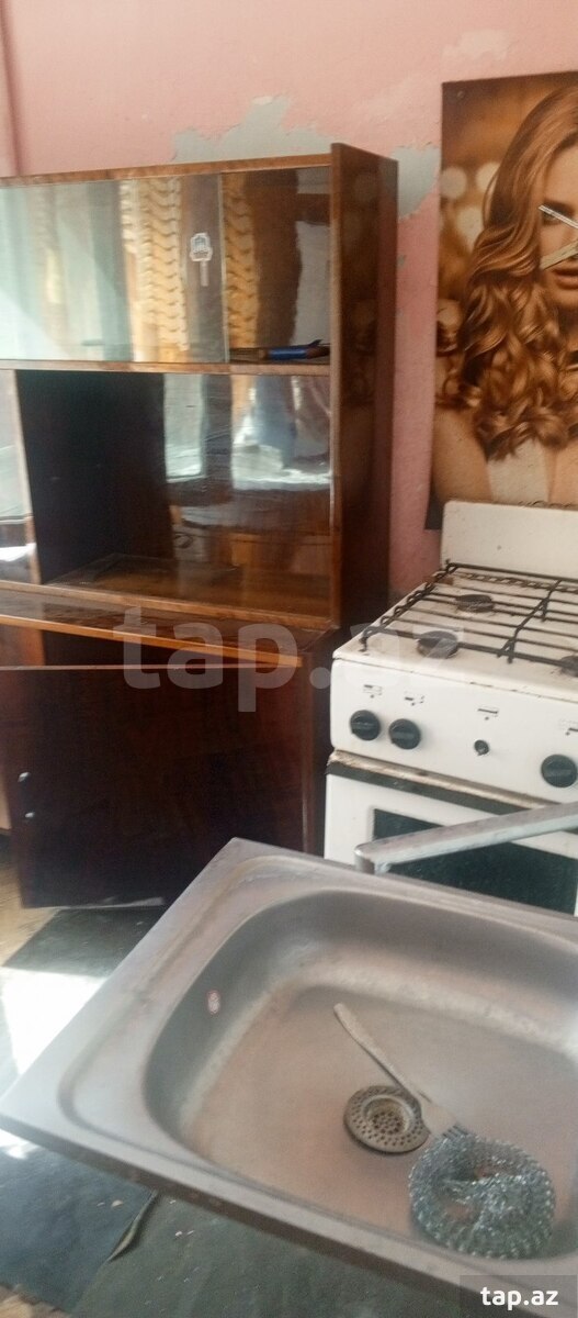 2-otaqlı mənzil kirayə verilir, İnşaatçılar m., 50 m² (10)