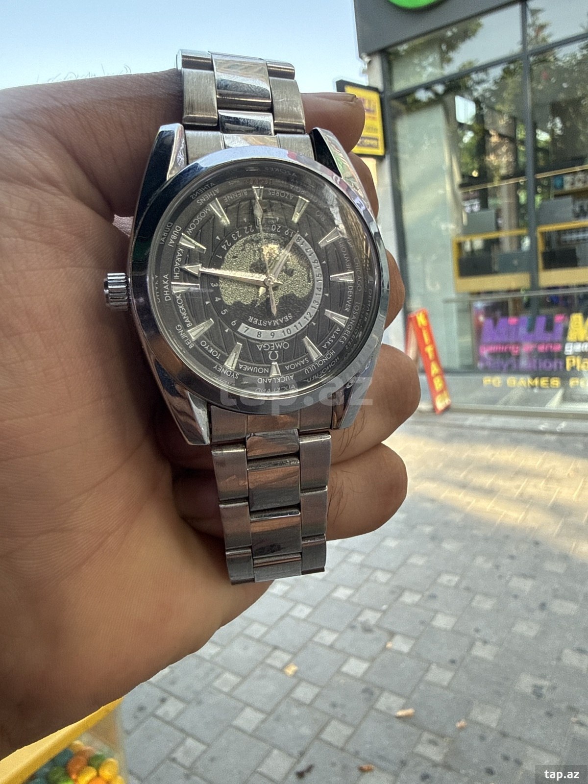 Omega Seamaster Aqua Terra Worldtimer qol saatı  (3)