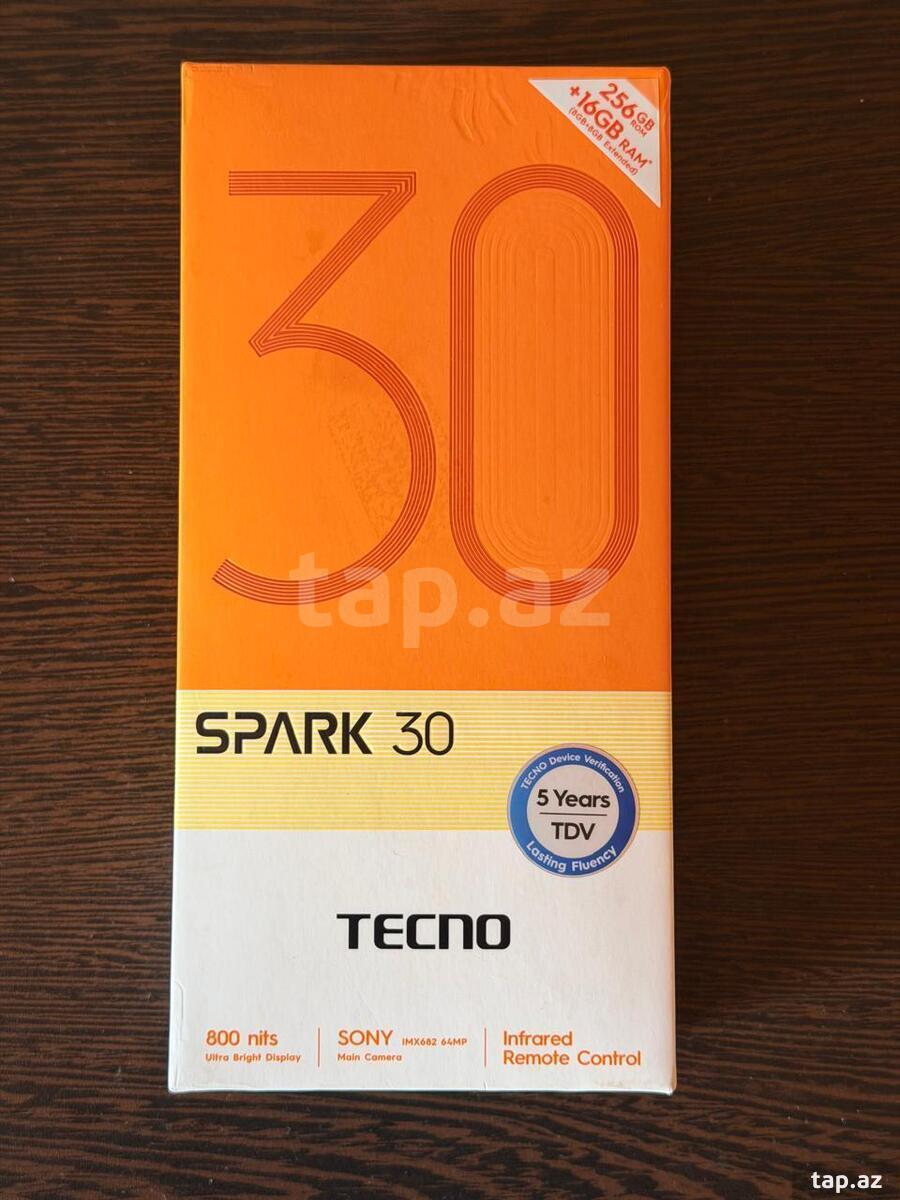 Tecno Spark 30 Stellar Shadow 256GB/8GB (2)