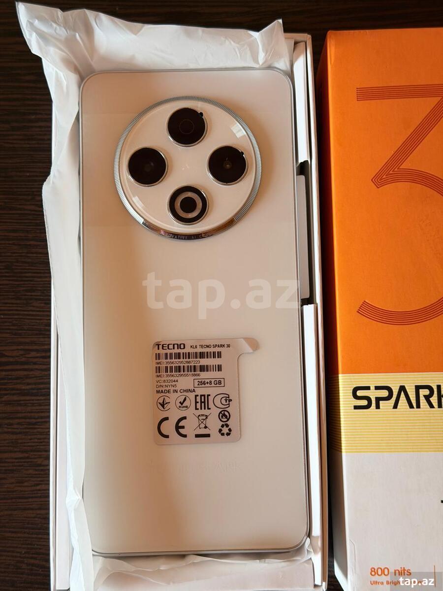 Tecno Spark 30 Stellar Shadow 256GB/8GB