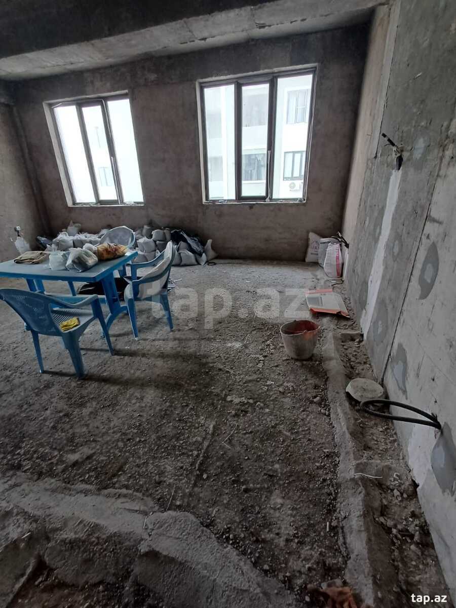 3-otaqlı yeni tikili, Həzi Aslanov m., 110 m² (3)