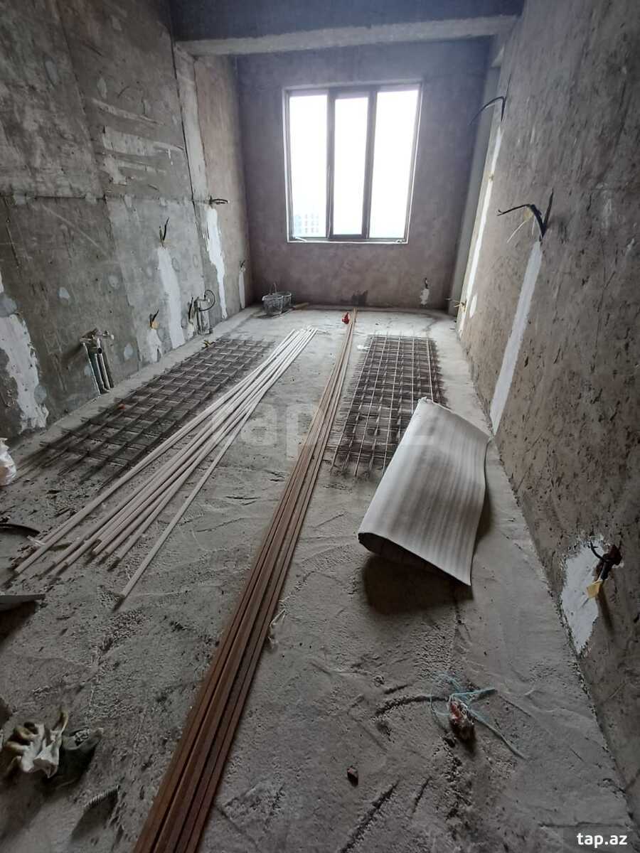 3-otaqlı yeni tikili, Həzi Aslanov m., 110 m² (5)